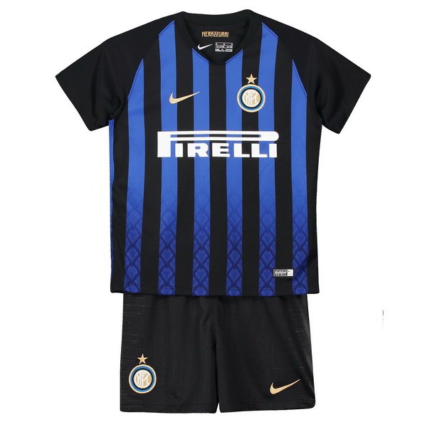 Maillot Football Inter Milan Domicile Enfant 2018-19 Bleu